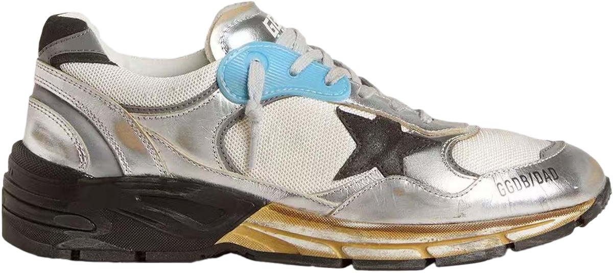 Golden Goose Heren Running Dad Sneaker Grijs Grijs