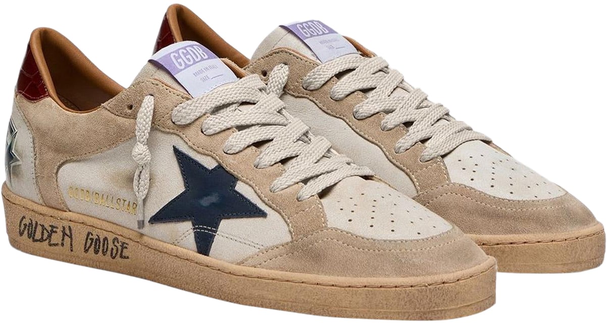 Golden Goose Heren Ballstar Wit