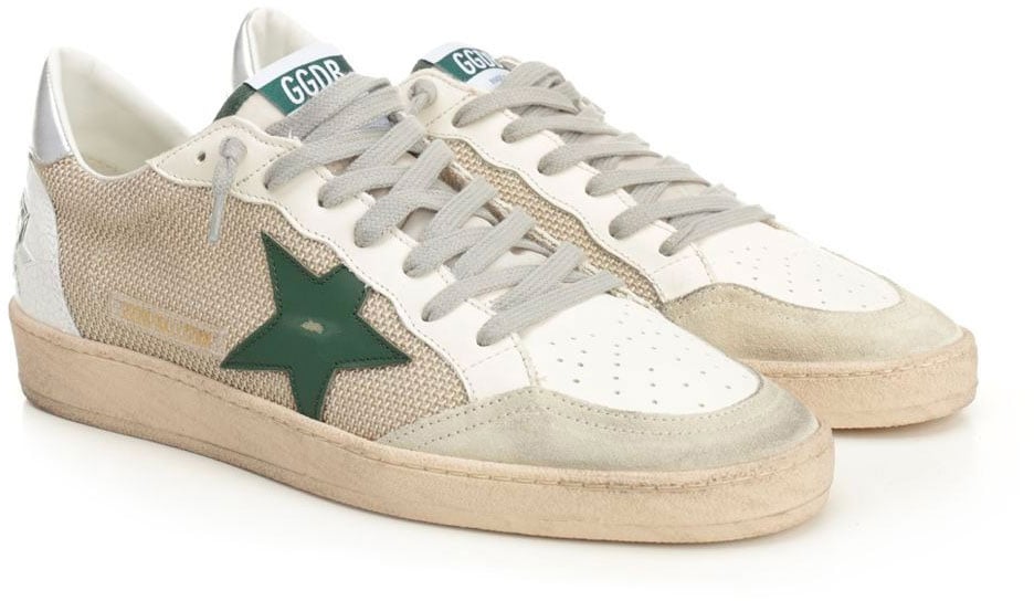 Golden Goose Heren Ballstar Wit