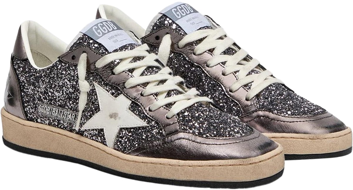 Golden Goose Dames Ballstar Metallic