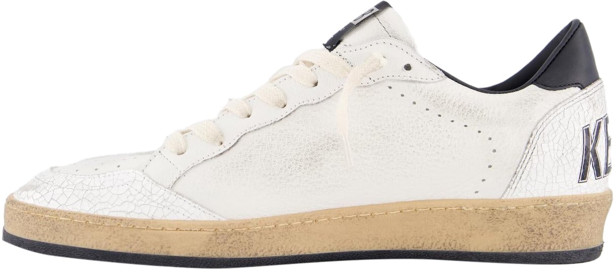Golden Goose Heren Ball Star Sneaker Wit/Zwart Wit