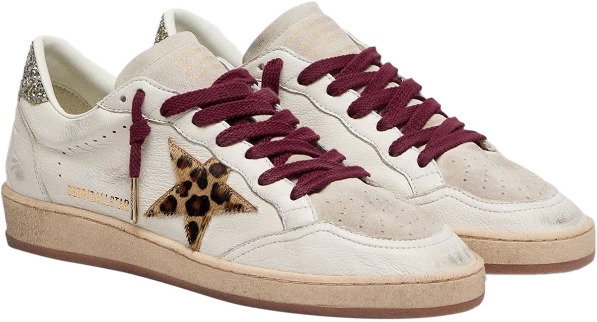 Golden Goose Dames Ballstar Wit
