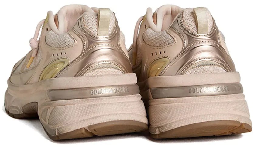 Golden Goose baskets en cuir lightstar Roze
