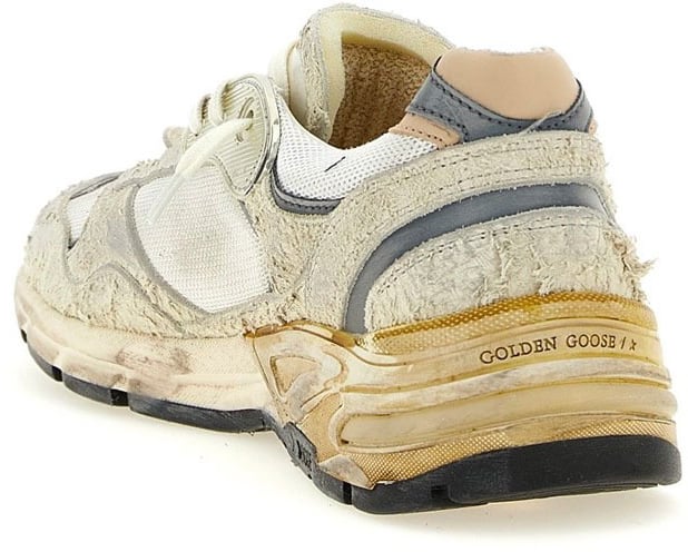 Golden Goose baskets golden goose running dad blanc beige femme Beige