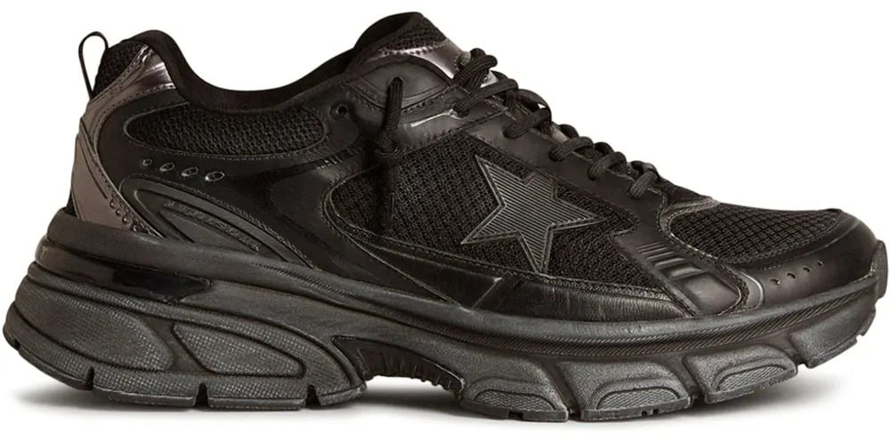 Golden Goose baskets lightstar 4 Zwart