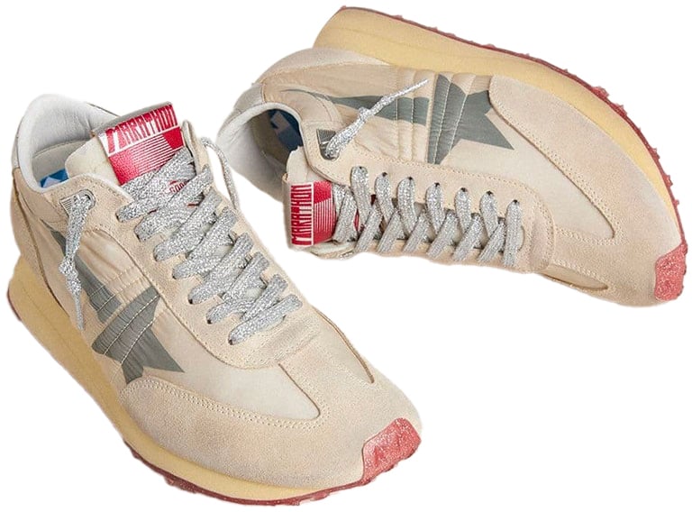 Golden Goose baskets marathon 2 Beige