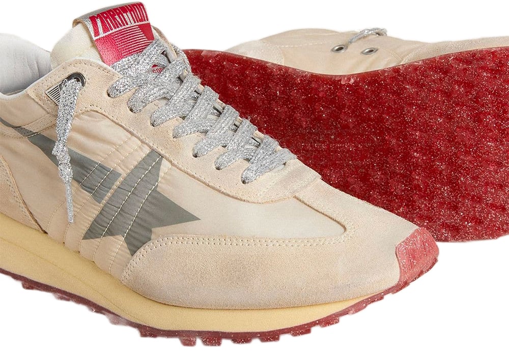 Golden Goose baskets marathon 2 Beige