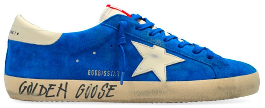 Golden Goose basket super star Blauw