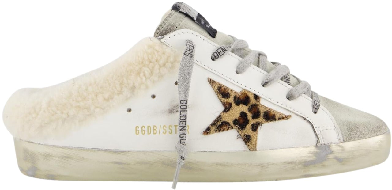 Golden Goose Dames Super-Star Signature Foxing Wit