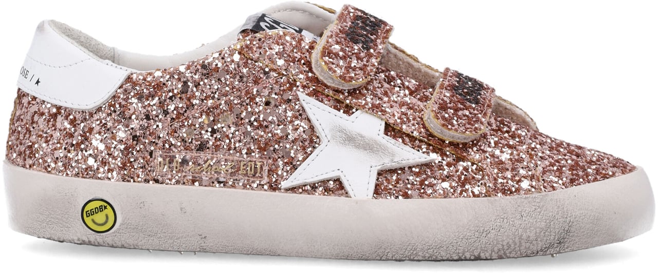 Golden Goose Kid - Old school sneakers Wit