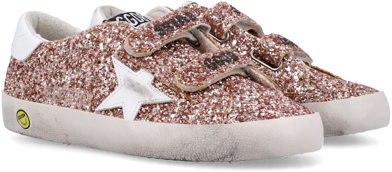 Golden Goose Kid - Old school sneakers Wit