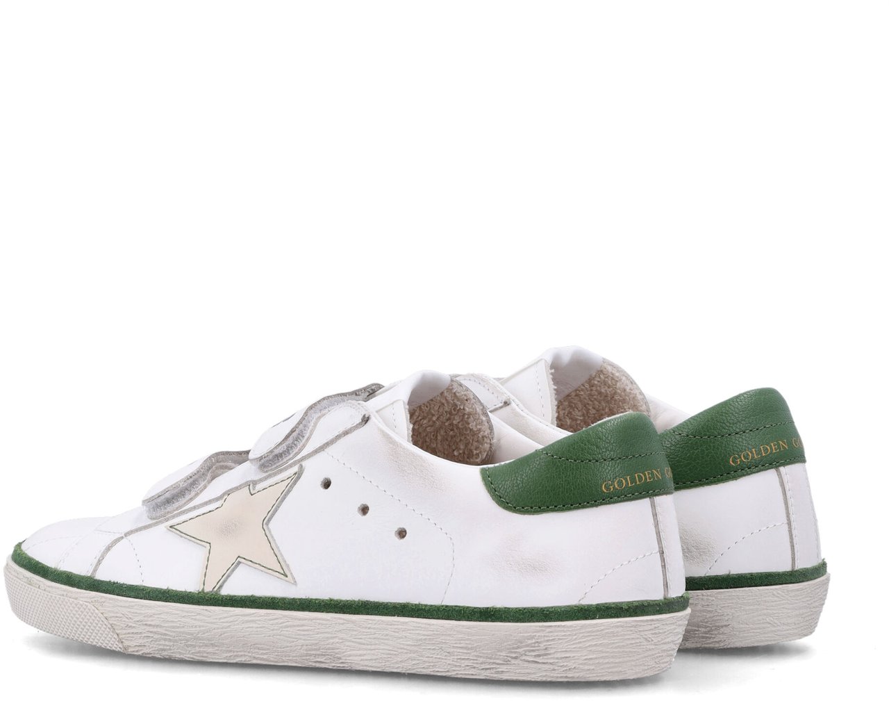 Golden Goose Kid - Old School sneakers Wit