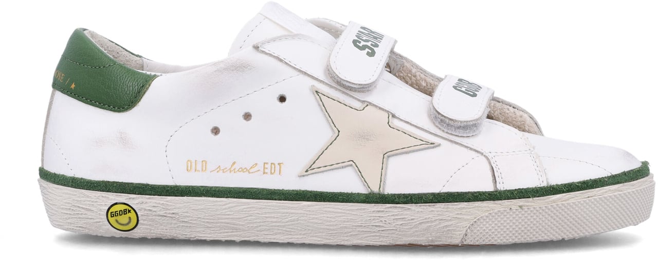 Golden Goose Kid - Old School sneakers Wit