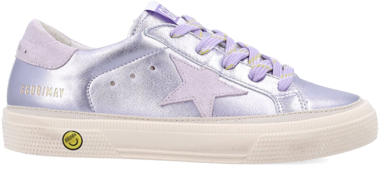 Golden Goose May Laminated Nappa Lilla Paars