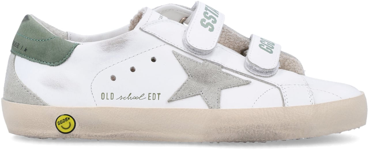 Golden Goose Kid- Old School sneakers Wit