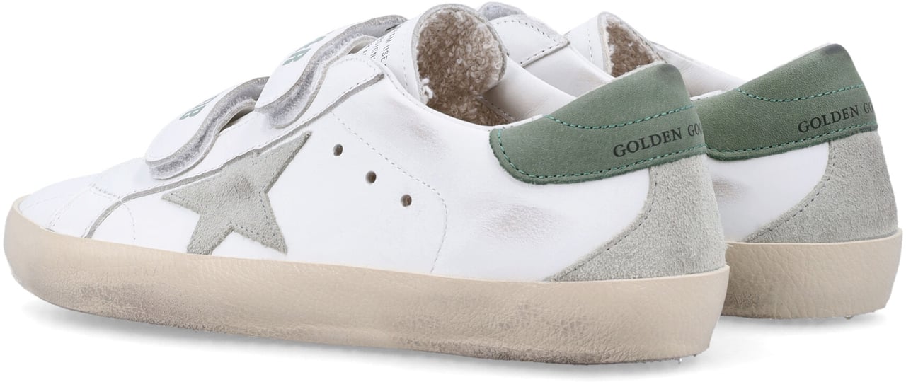 Golden Goose Kid- Old School sneakers Wit