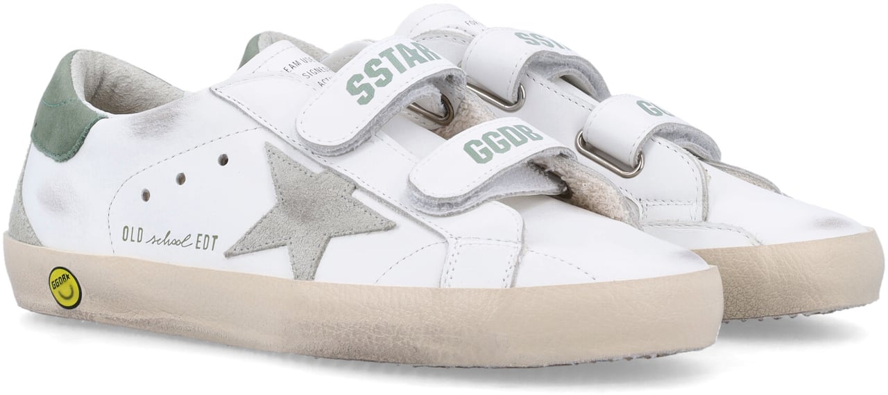 Golden Goose Kid- Old School sneakers Wit