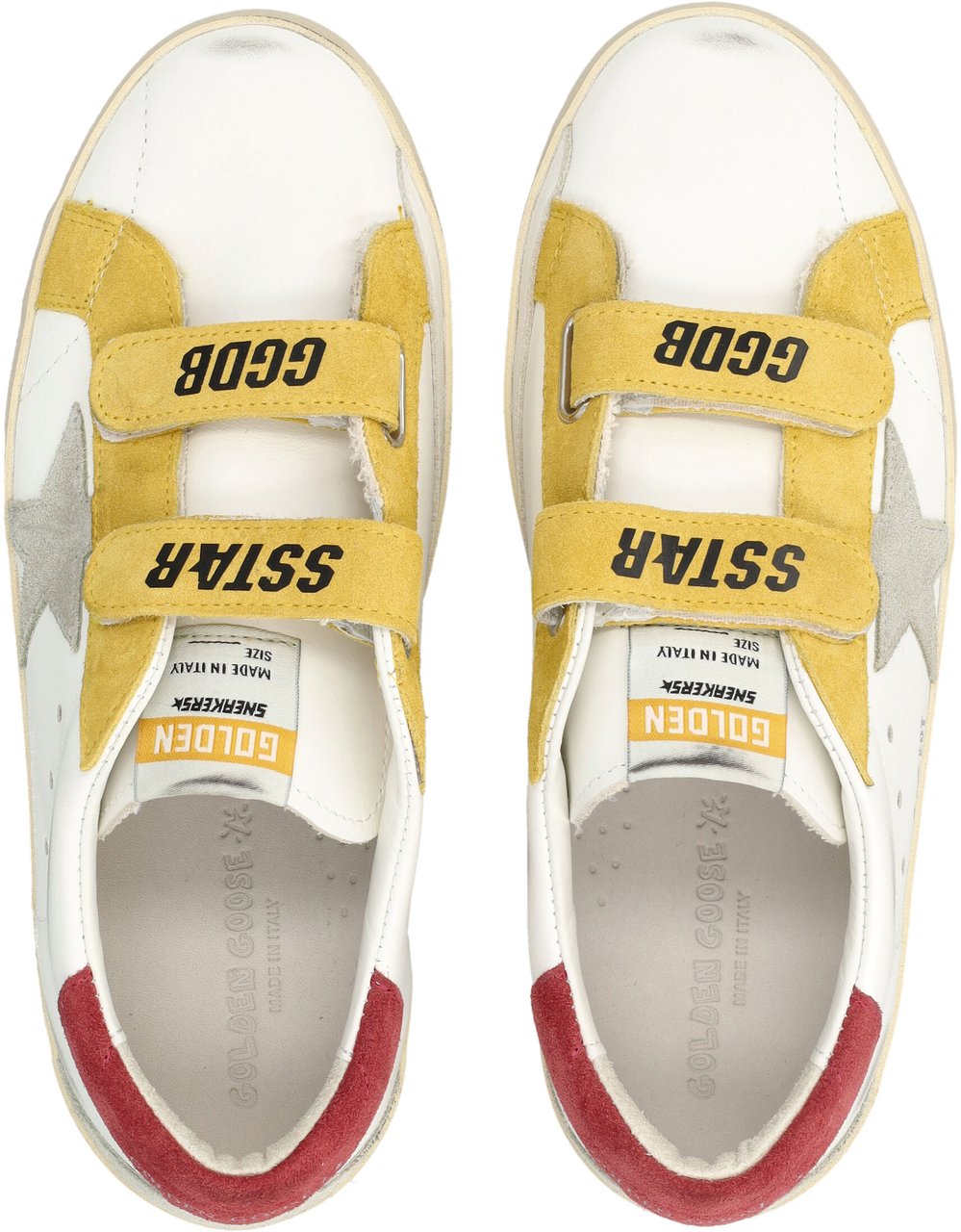 Golden Goose Old School Leather Whiteice Wit