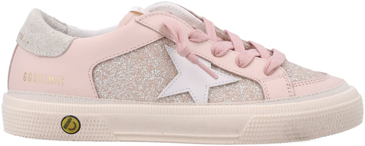 Golden Goose May With Double Quarter Pale Pink/Milk Roze