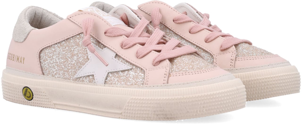 Golden Goose May With Double Quarter Pale Pink/Milk Roze
