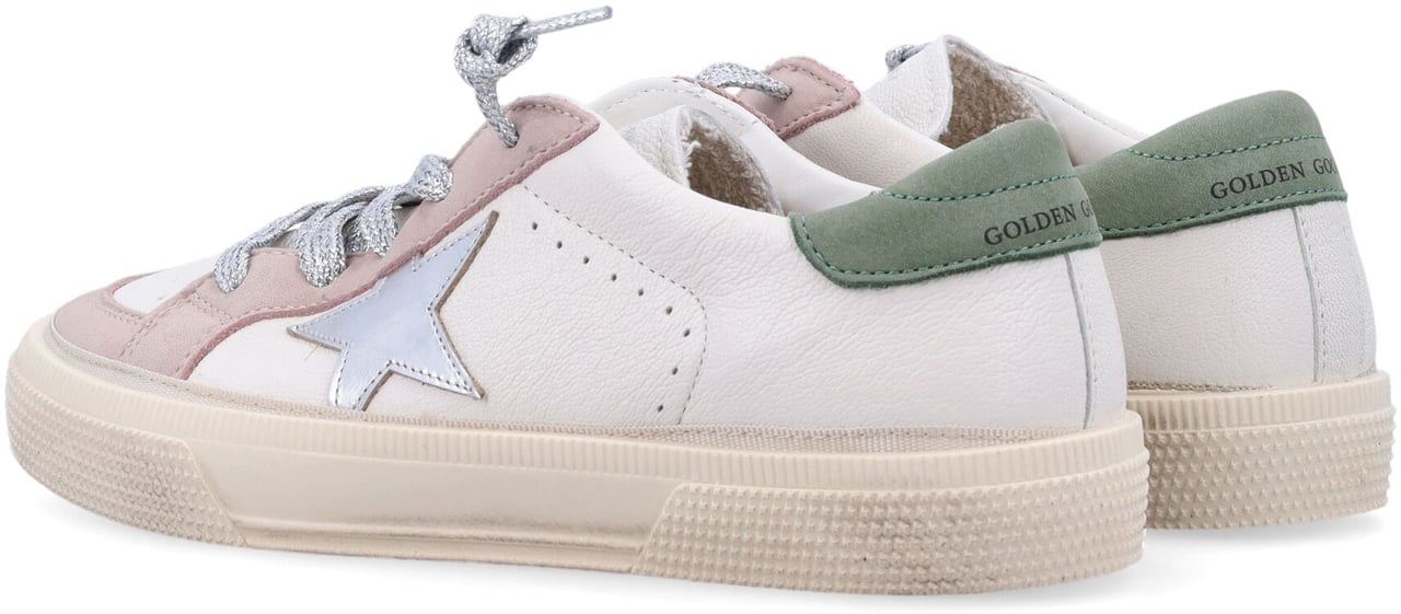 Golden Goose May Nappa Whitelight Pink Roze