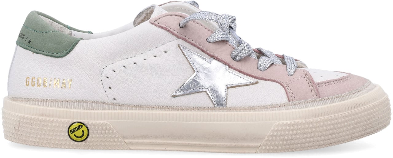 Golden Goose May Nappa Whitelight Pink Roze