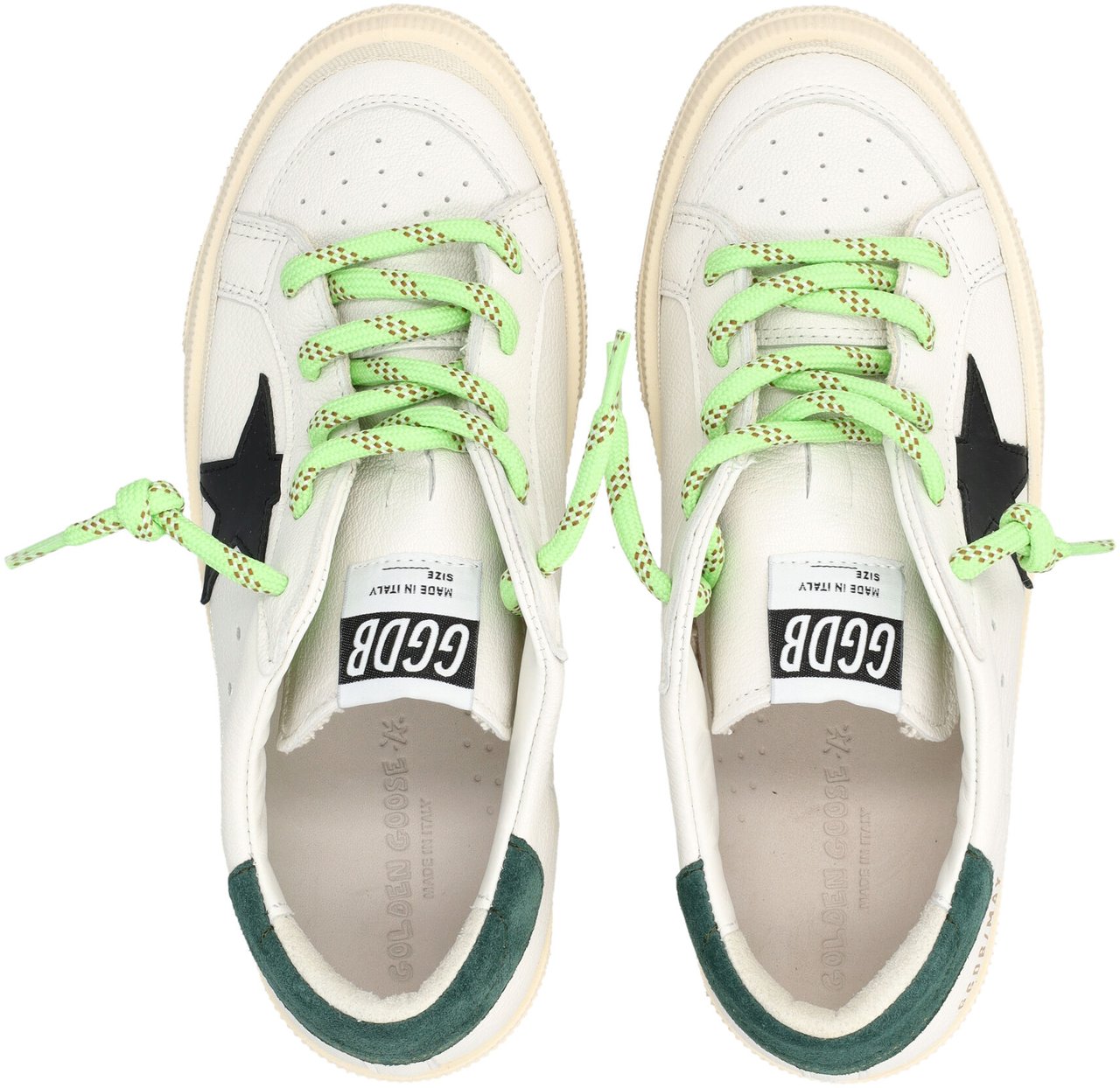 Golden Goose May Nappa Bianco Wit