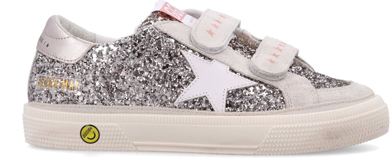 Golden Goose May School Cindergraymilkquartz Grijs