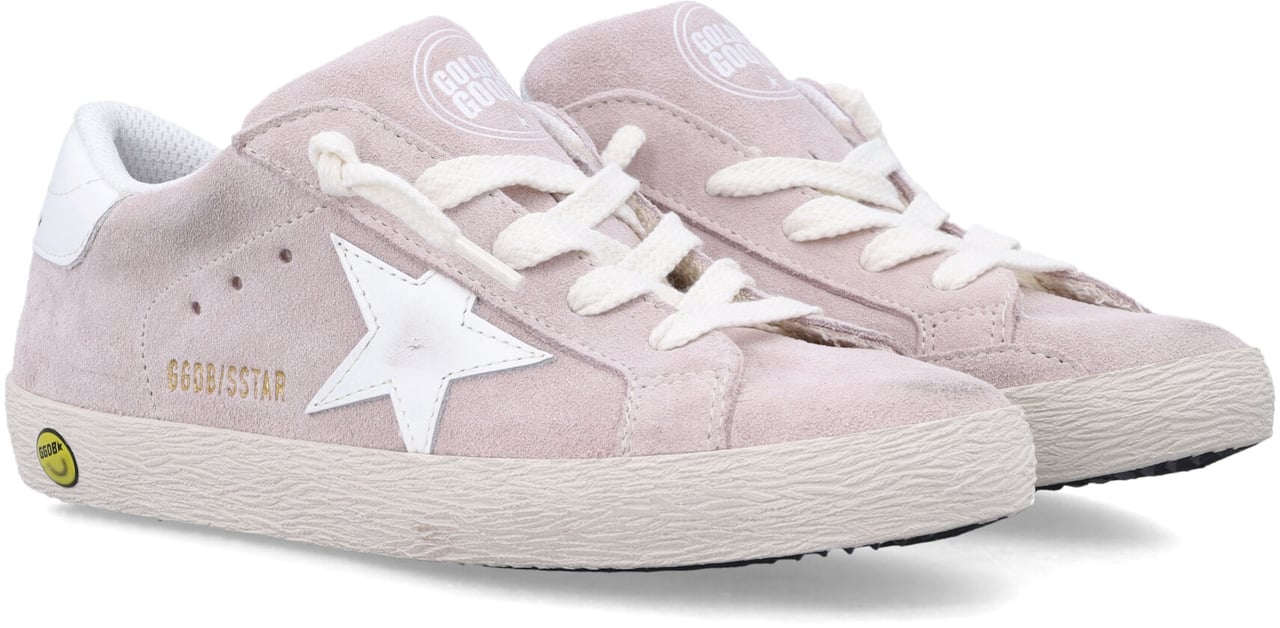 Golden Goose Super Star Suede Light Pinkwhite Roze