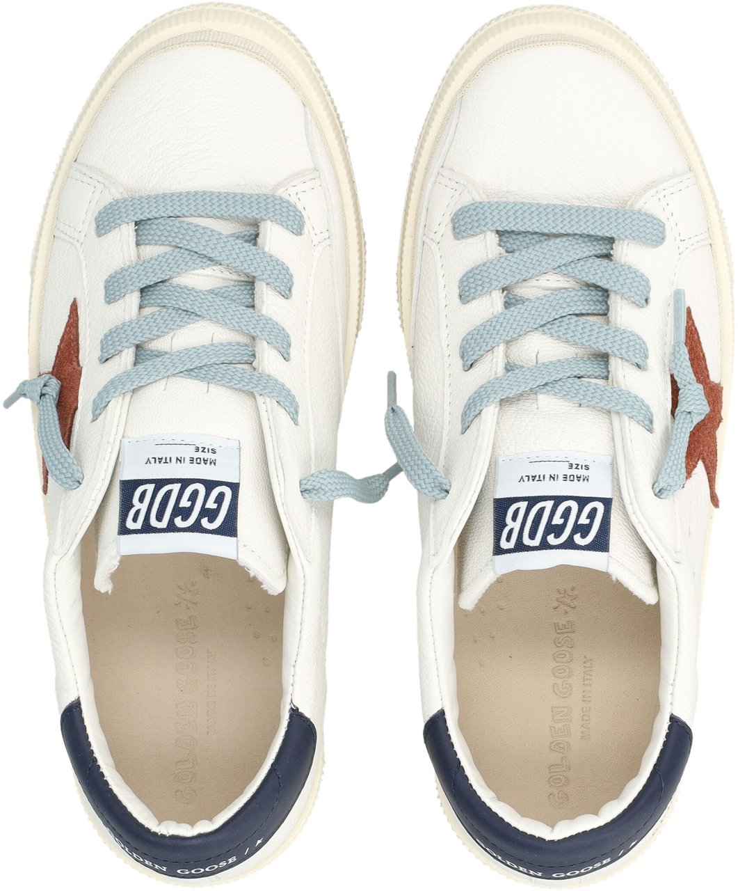 Golden Goose May Nappa Bianco Wit