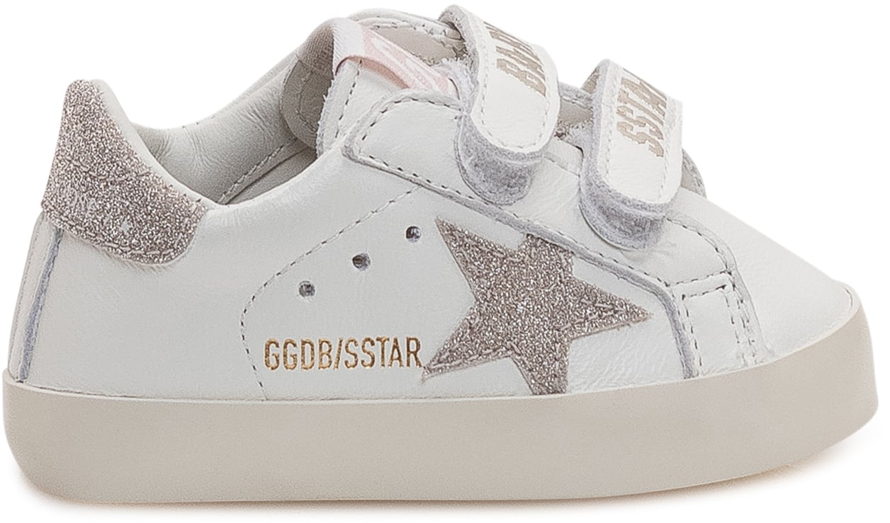 Golden Goose Baby School Nappa Wit