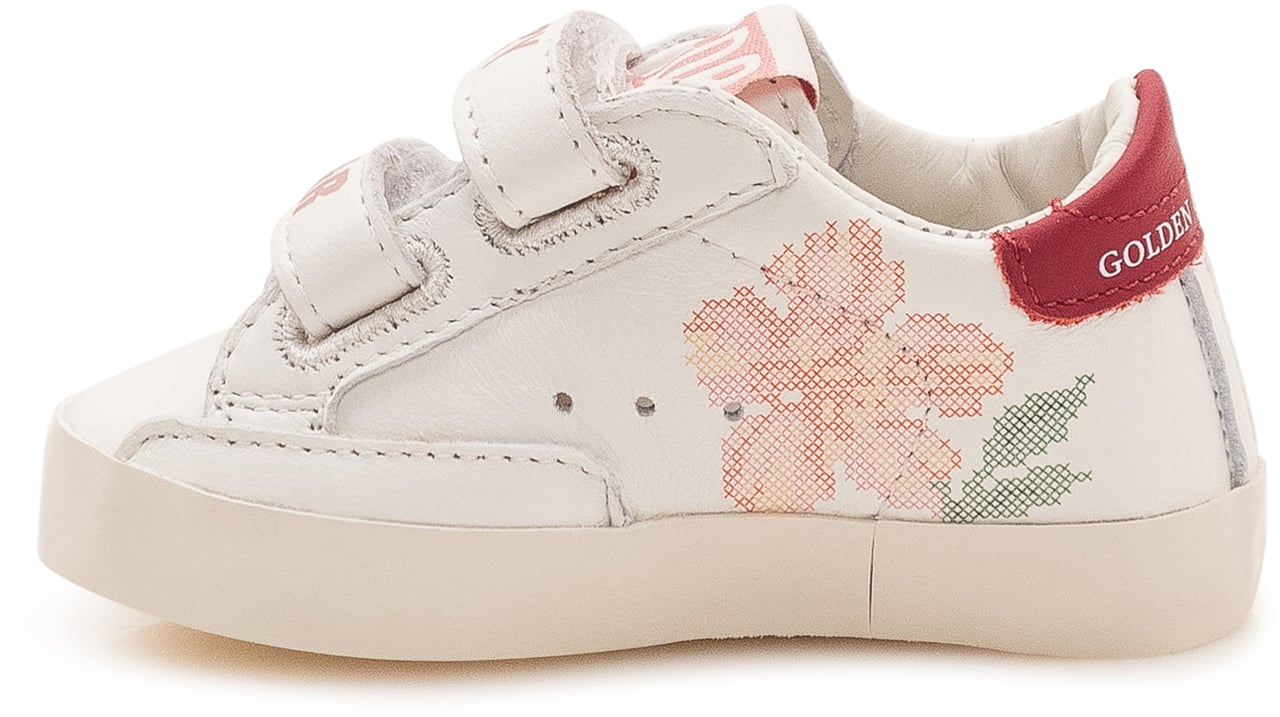 Golden Goose Sneakers Baby School Wit