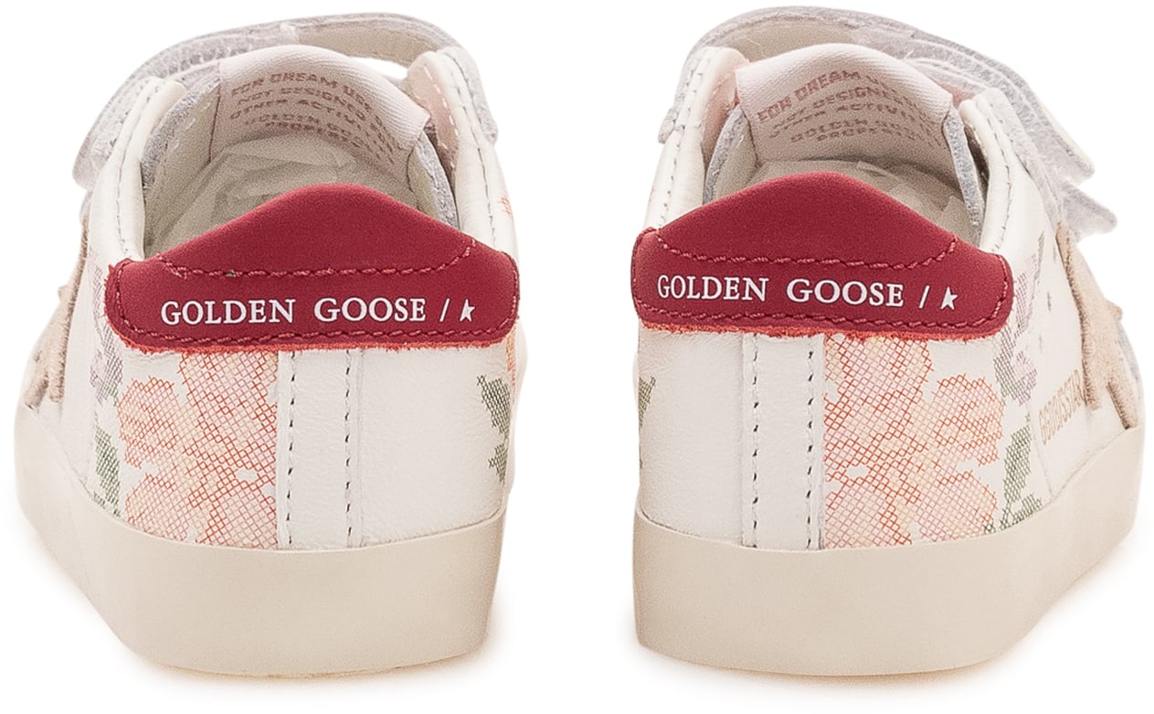 Golden Goose Sneakers Baby School Wit
