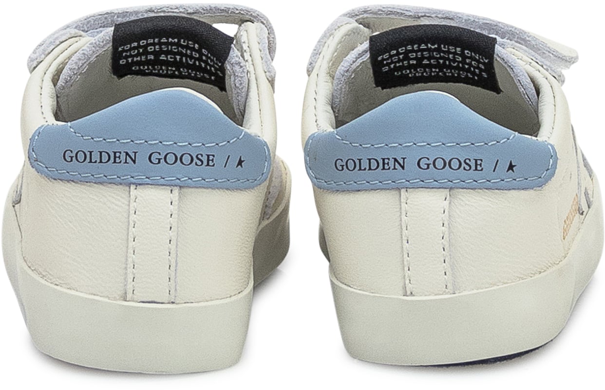 Golden Goose Golden Goose Sneakers Baby con Stella Blauw