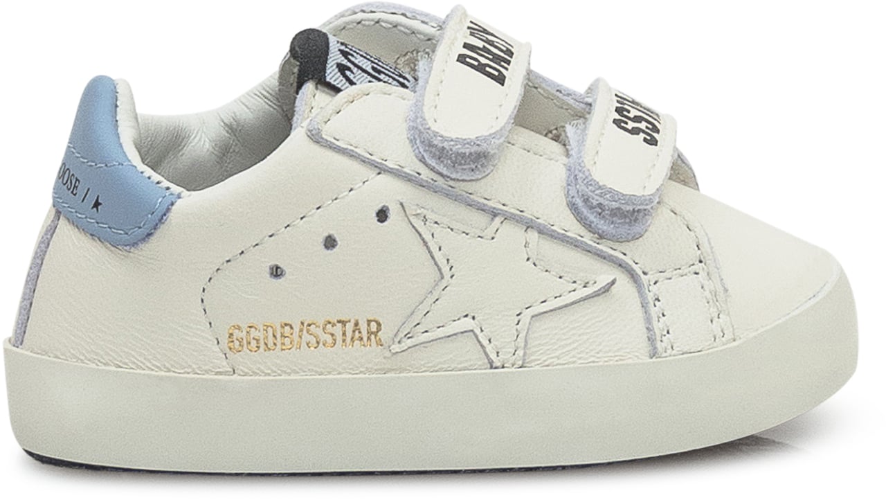 Golden Goose Golden Goose Sneakers Baby con Stella Blauw