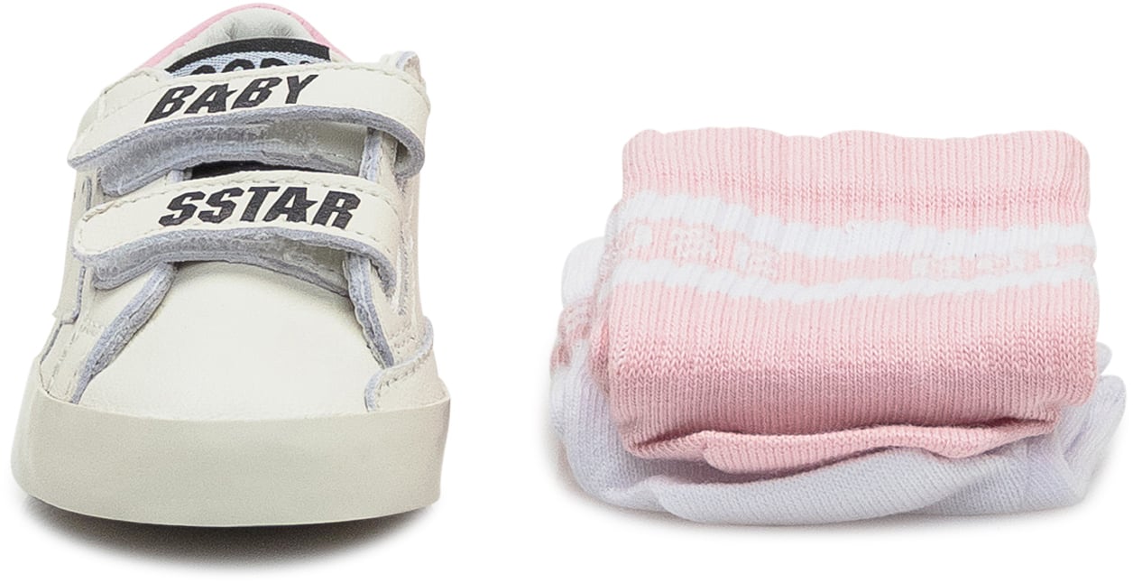 Golden Goose Golden Goose Sneakers Baby con Stella Roze