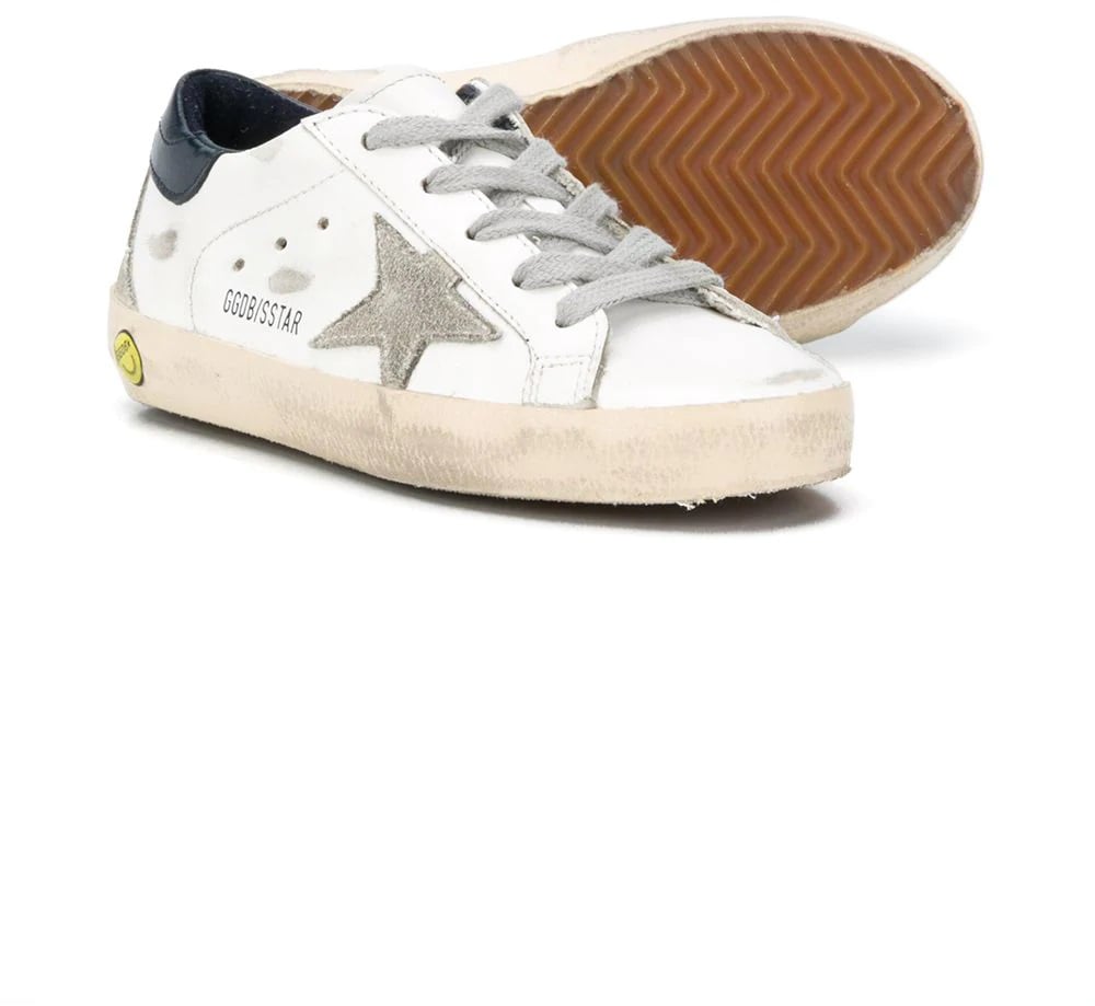 Golden Goose super-star leather upper and heel suede star and s divers Divers