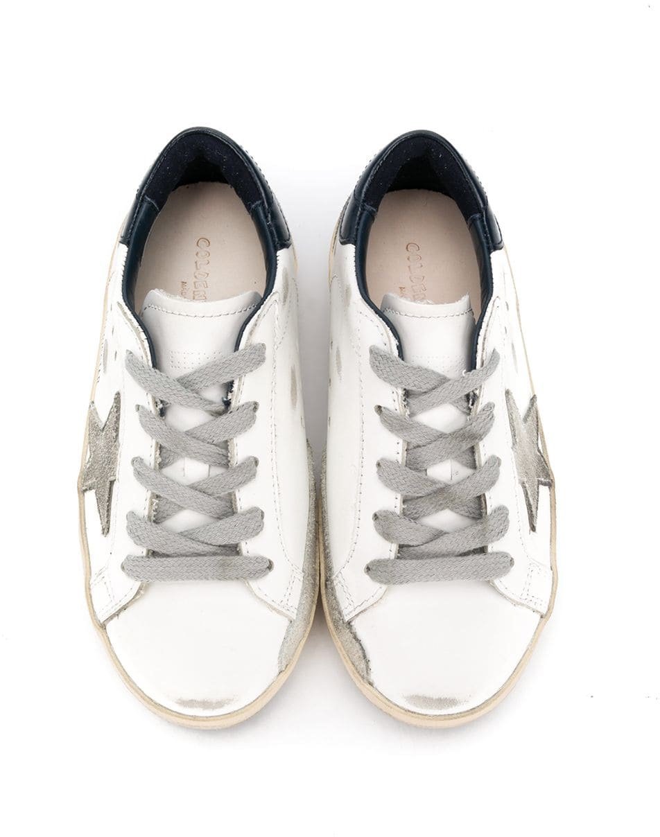 Golden Goose super-star leather upper and heel suede star and s divers Divers
