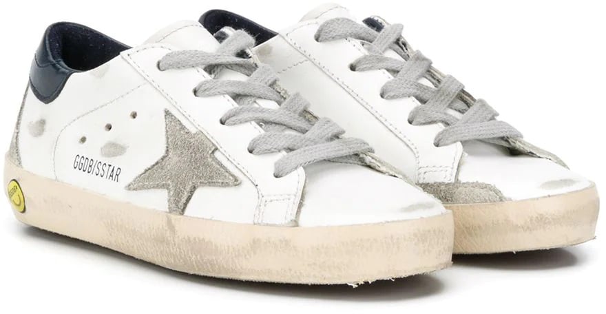Golden Goose super-star leather upper and heel suede star and s divers Divers