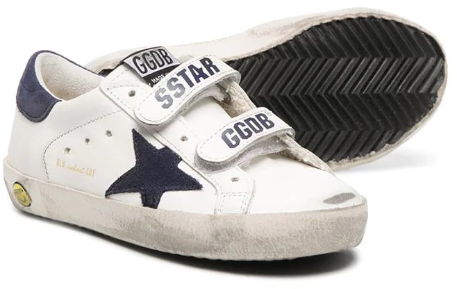 Golden Goose old school leather upper suede star and heel divers Divers