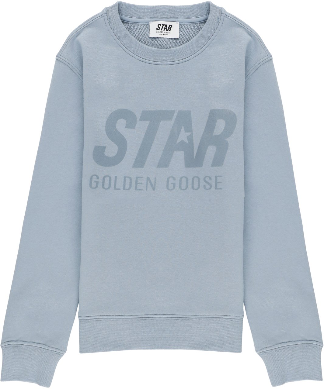 Golden Goose Sweaters Light Blue Blauw