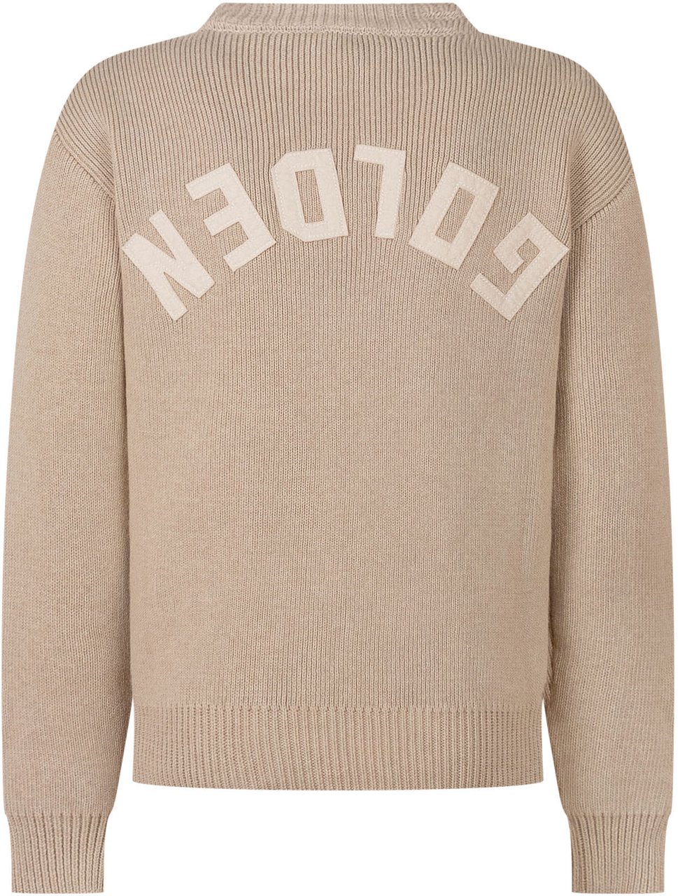 Golden Goose Maglia Girocollo Beige