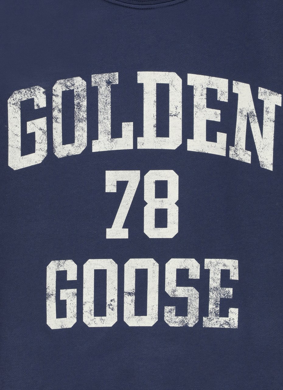 Golden Goose Sweaters Blue Blauw