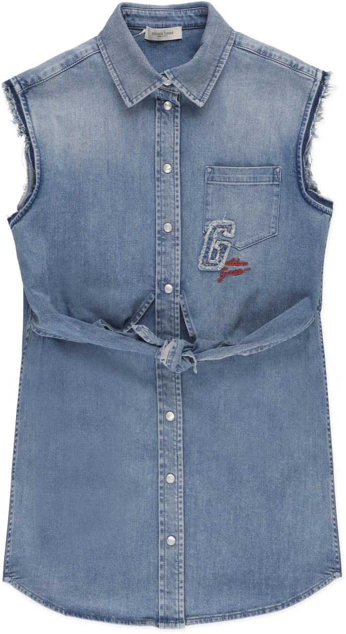 Golden Goose Dresses Blue Blauw