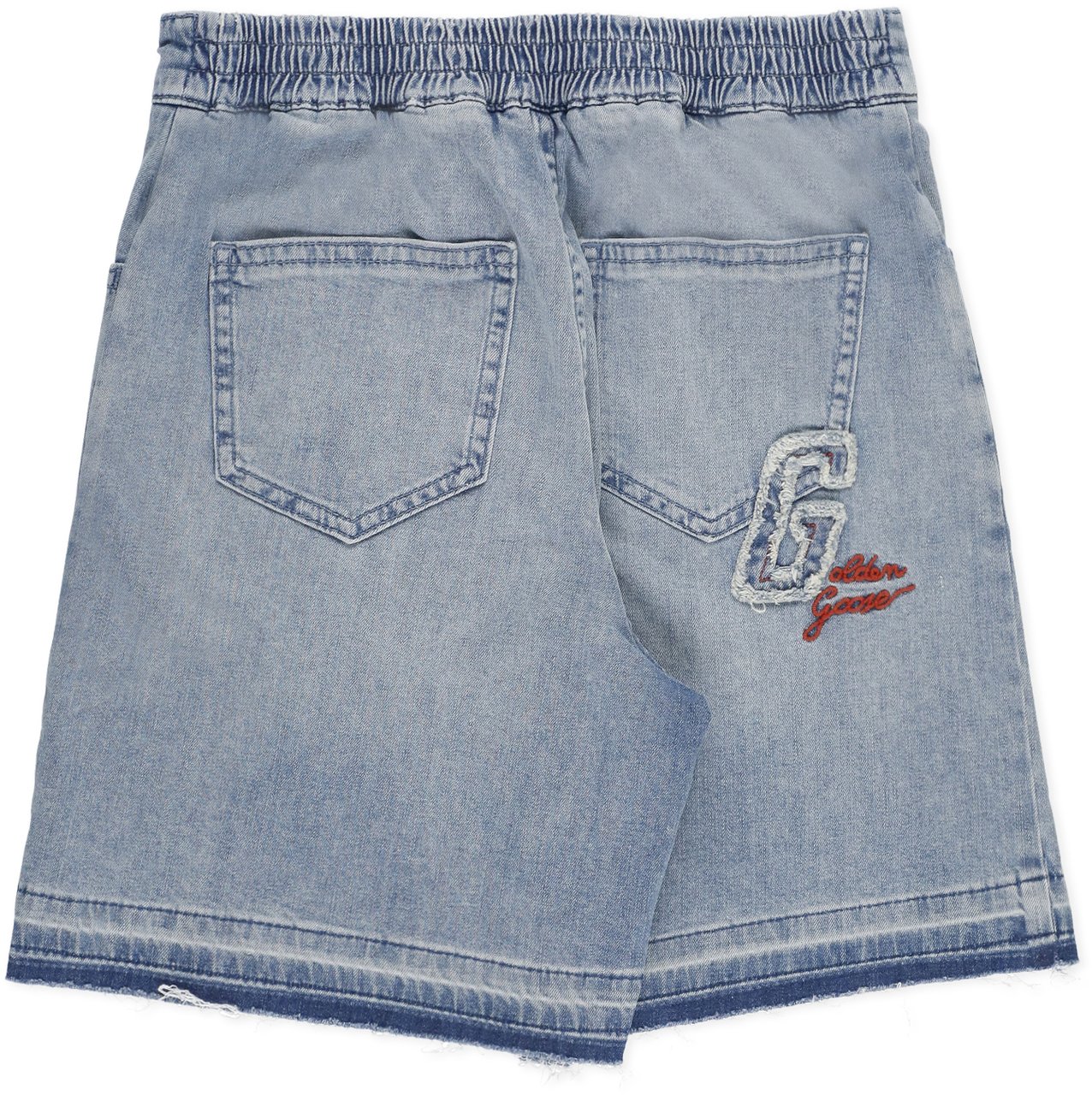 Golden Goose Shorts Blue Blauw