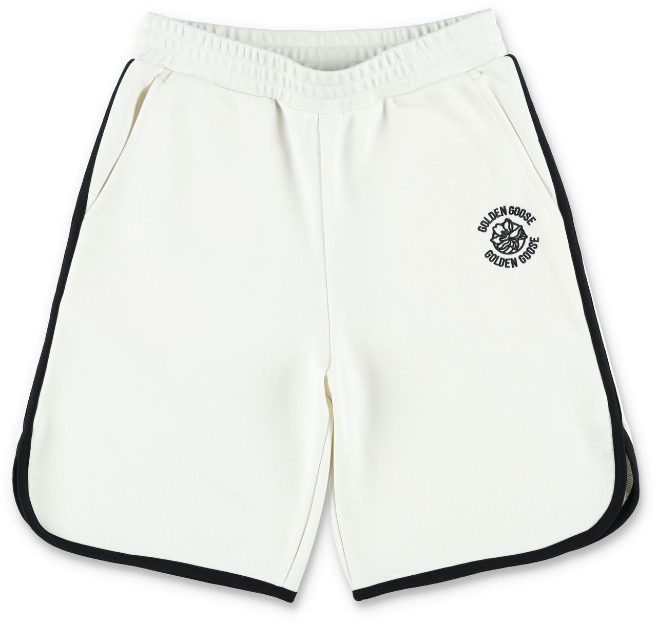 Golden Goose Bermuda Fleece Heritage Whiteblack Divers