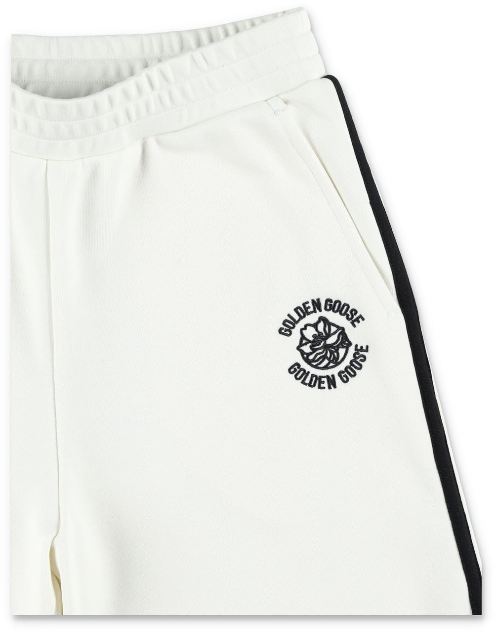 Golden Goose Bermuda Fleece Heritage Whiteblack Divers