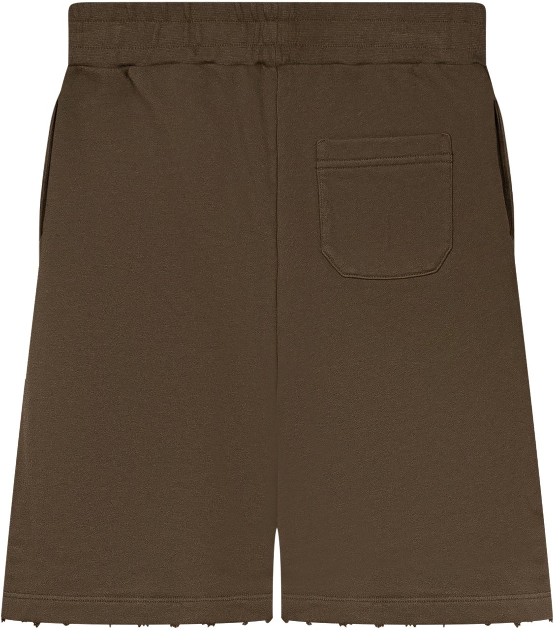 Golden Goose Shorts con Vita Elasticizzata e Bordo Grezzo Bruin