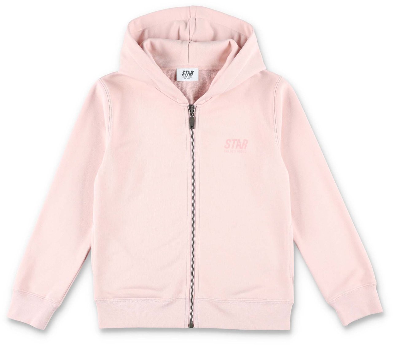 Golden Goose Zip Fleece Sepia Rose Roze