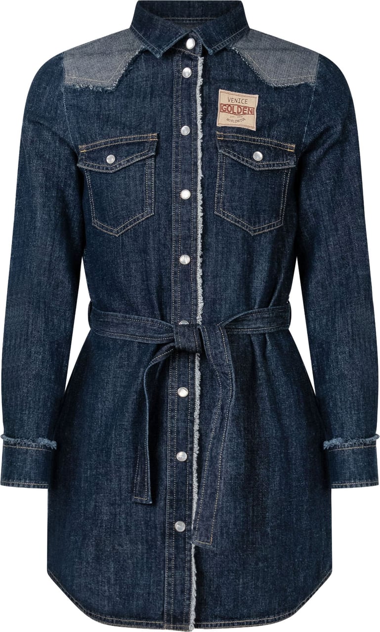 Golden Goose Camicia Journey Navy